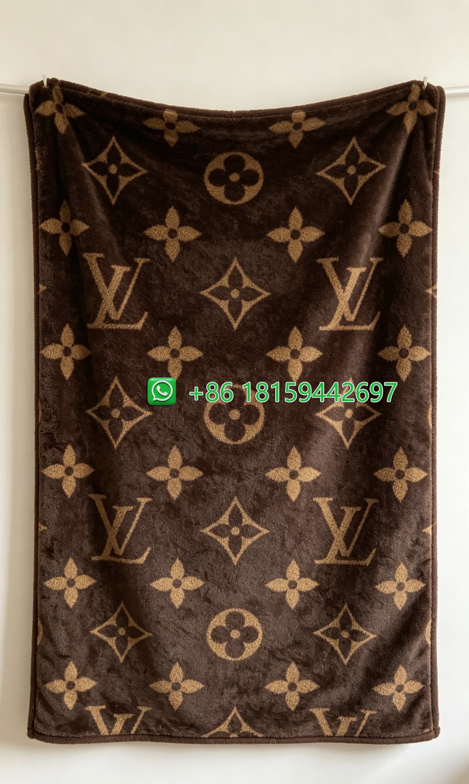 Louis Vuitton Throw Blankets